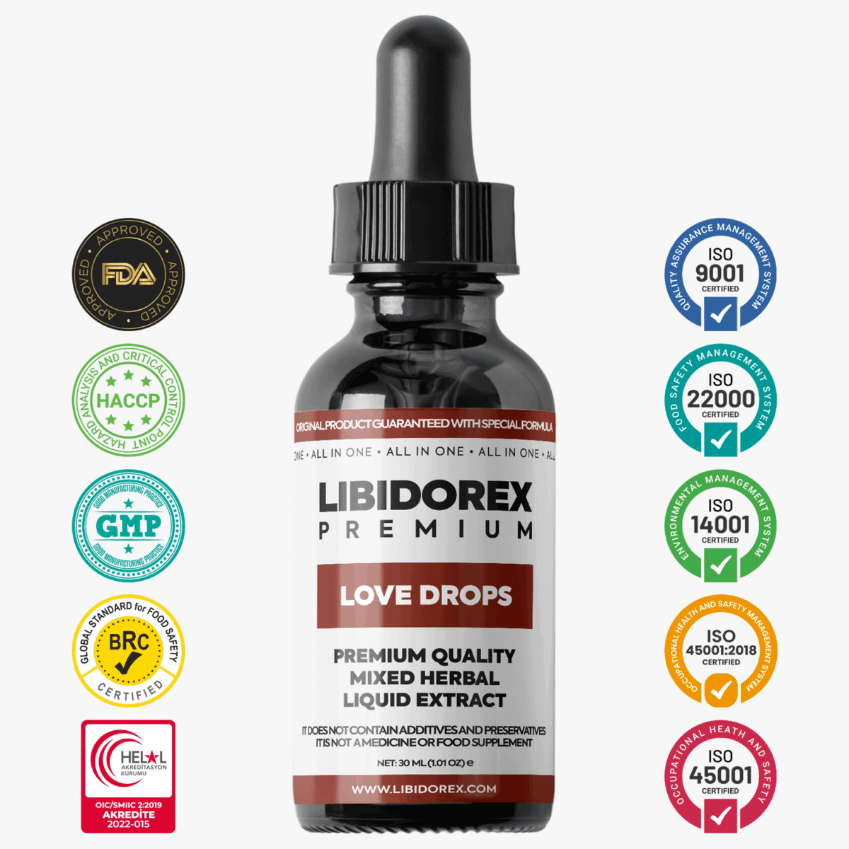 <b>Libidorex Premium Love Drops 30ML</b> </br></br>%100 Etkili Bay & Bayan Azdırıcı, Cinsel İstek Arttırıcı, Cinsel Uyarıcı, Cinsel Haz, Afrodizyak Etkili, Orgazm İsteği Verici, Cinsel İsteksizlik Çözümü, Şehvet ve Dürtü Sağlayıcı, Cinsel Tahrik Edici, Libido Yükseltici, Baştan Çıkarıcı</br></br>(Erkek & Kadın Azdırıcı Damla) - Görsel 2